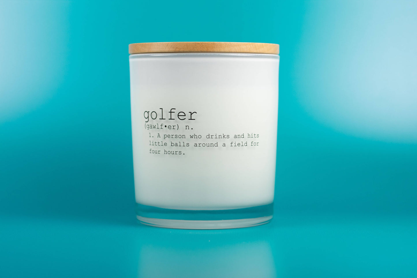 Golfer Defintion Soy Candle