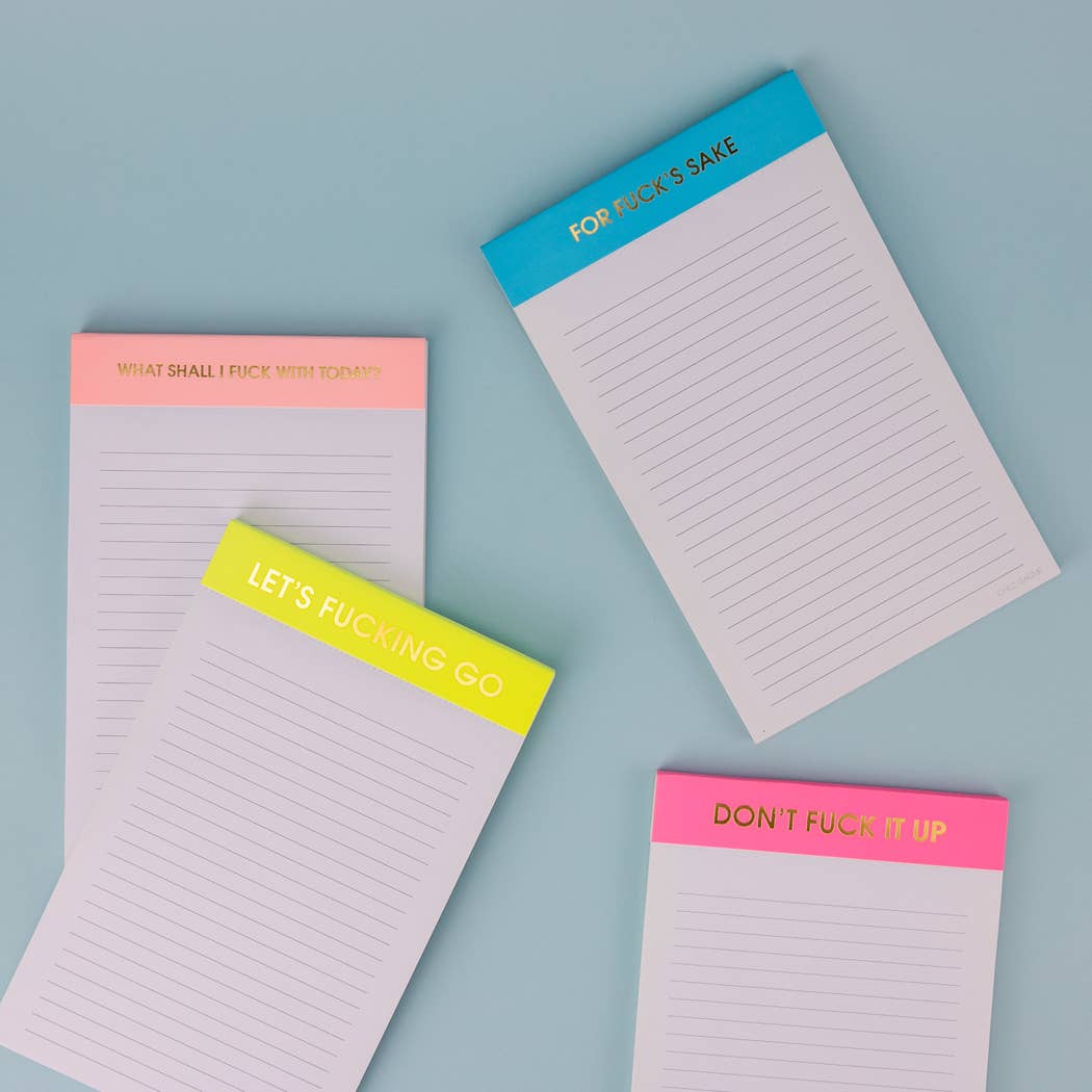 For F*ck's Sake Notepad