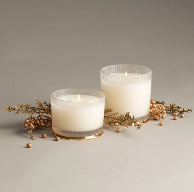 Thymes Frasier Fir Frosted Candle
