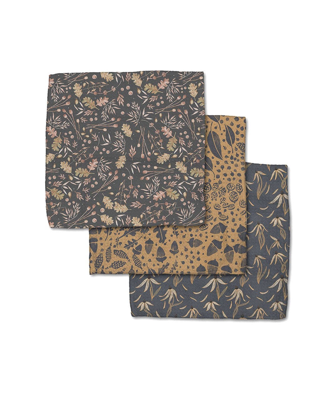 Geometry Autumn Harvest Dishcloth Set