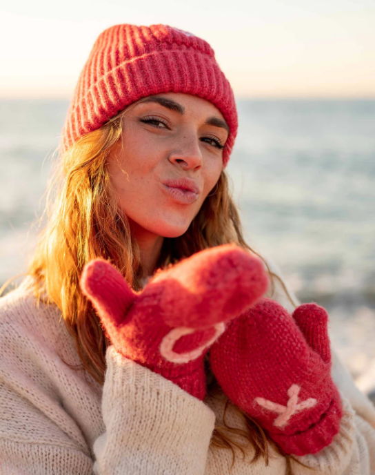 Heart Pocket Beanie