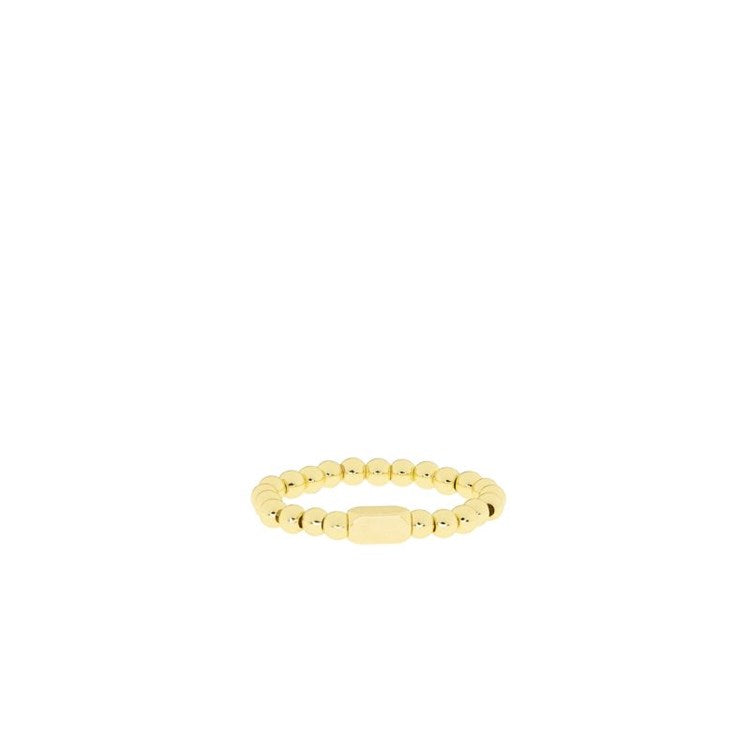 Gold Bead Stretch Ring
