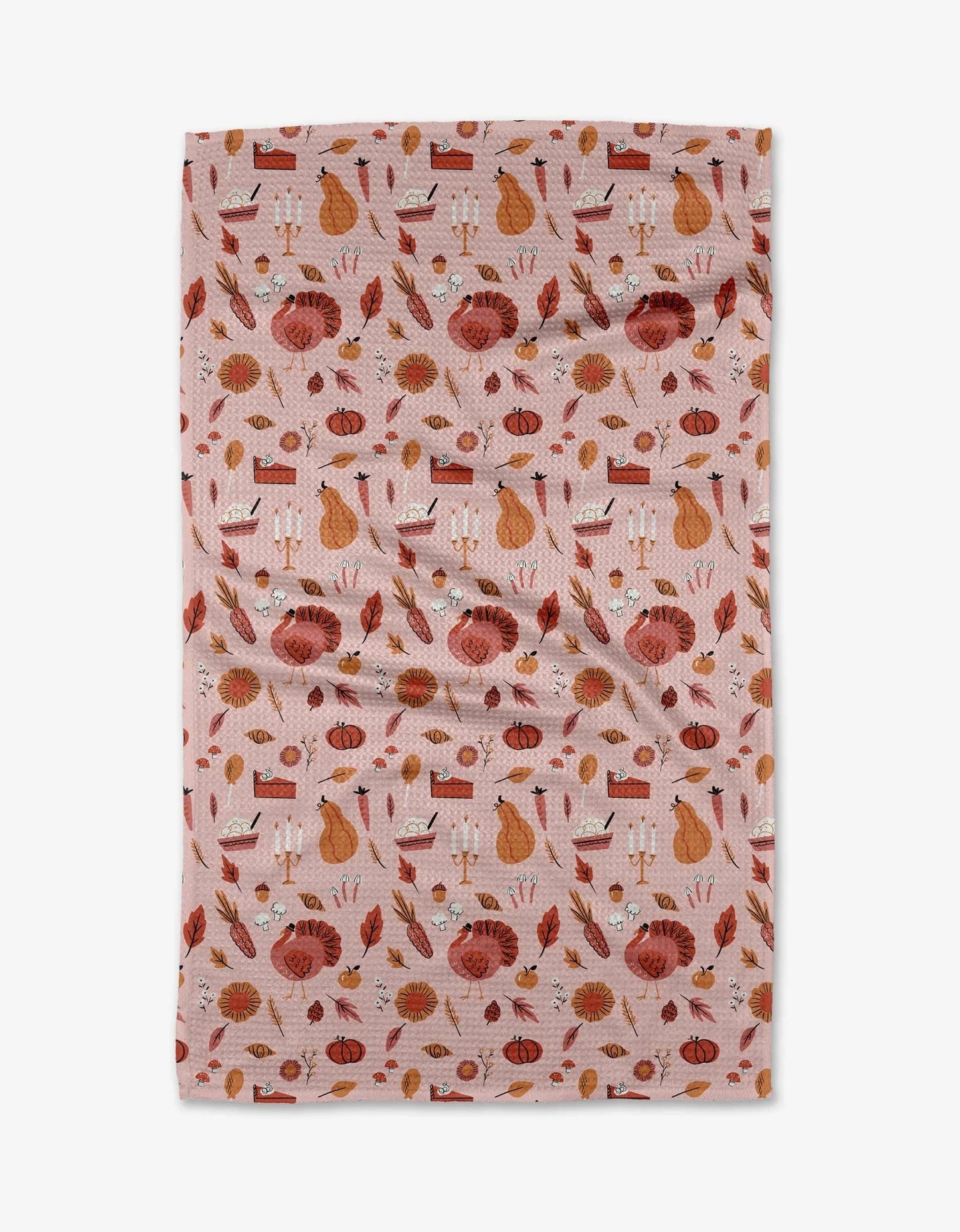 Geometry Turkey Day Tea Towel