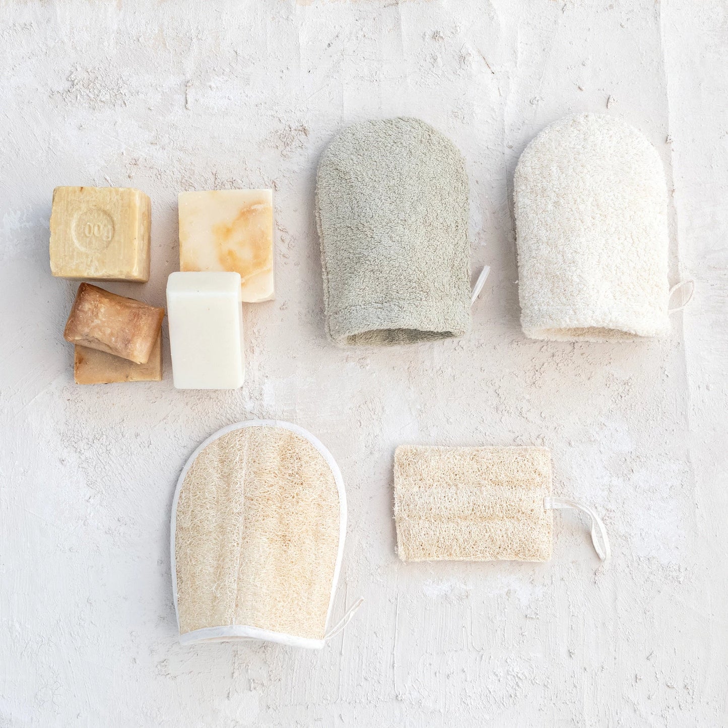 Terry Cloth Shower Mitt