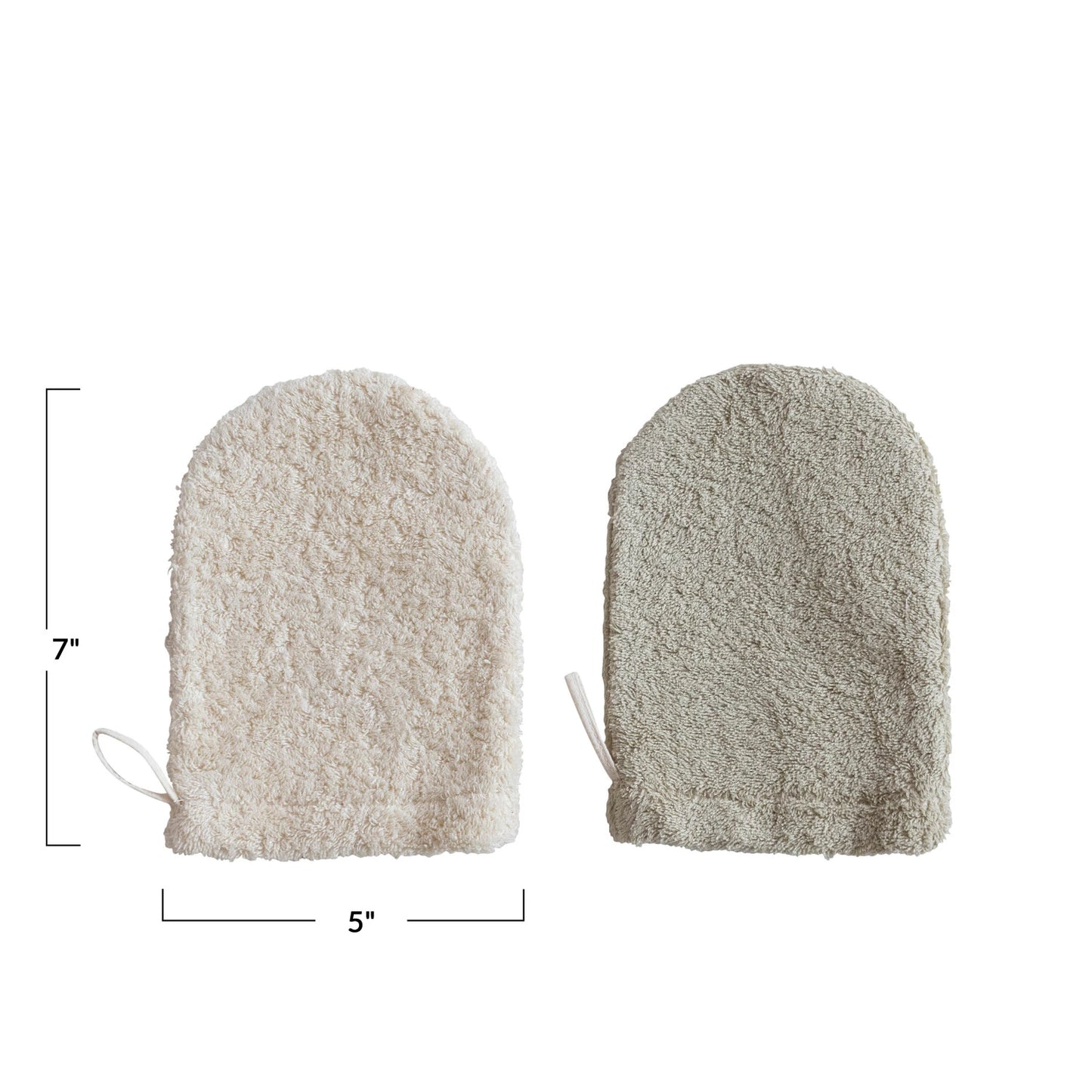 Terry Cloth Shower Mitt