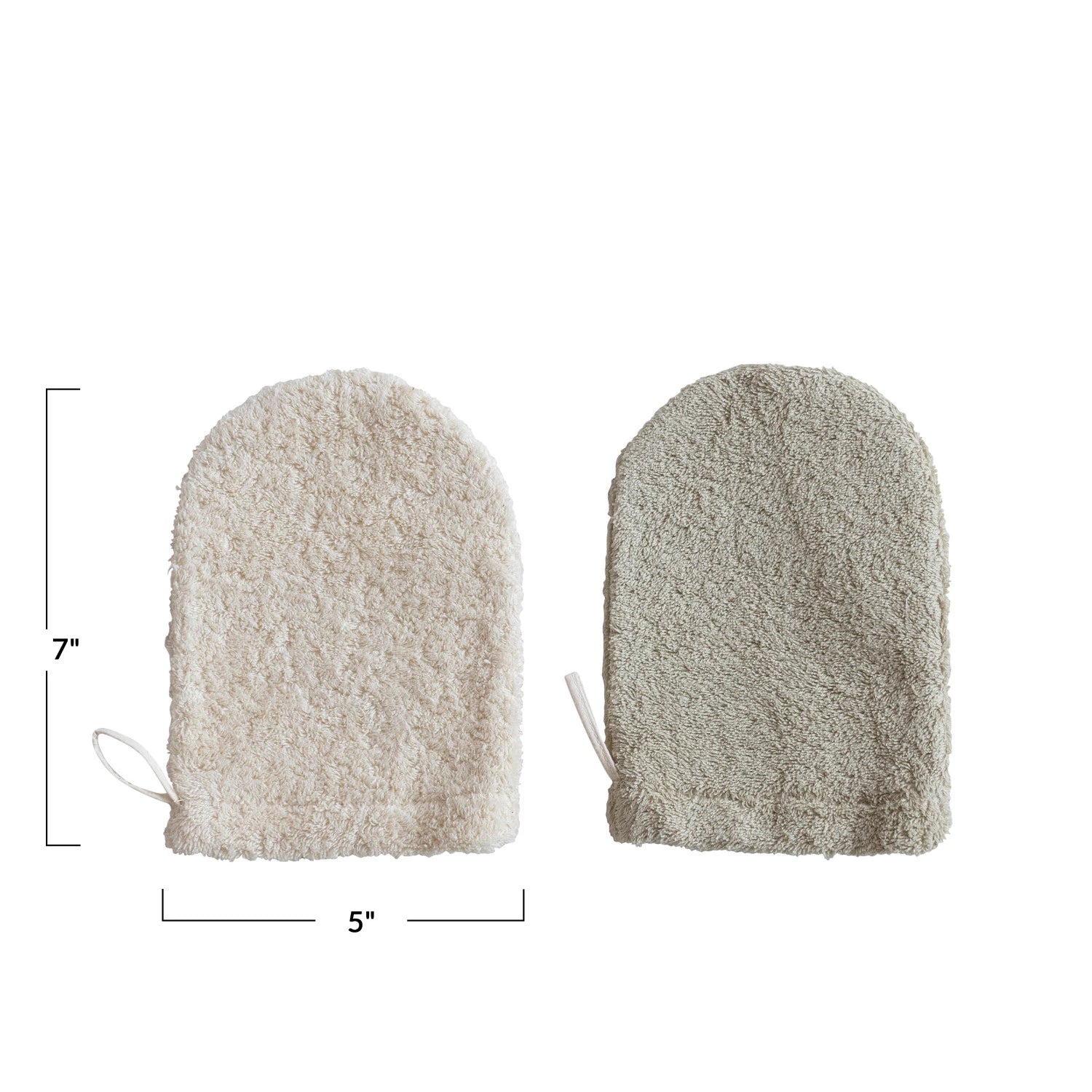 Terry Cloth Shower Mitt