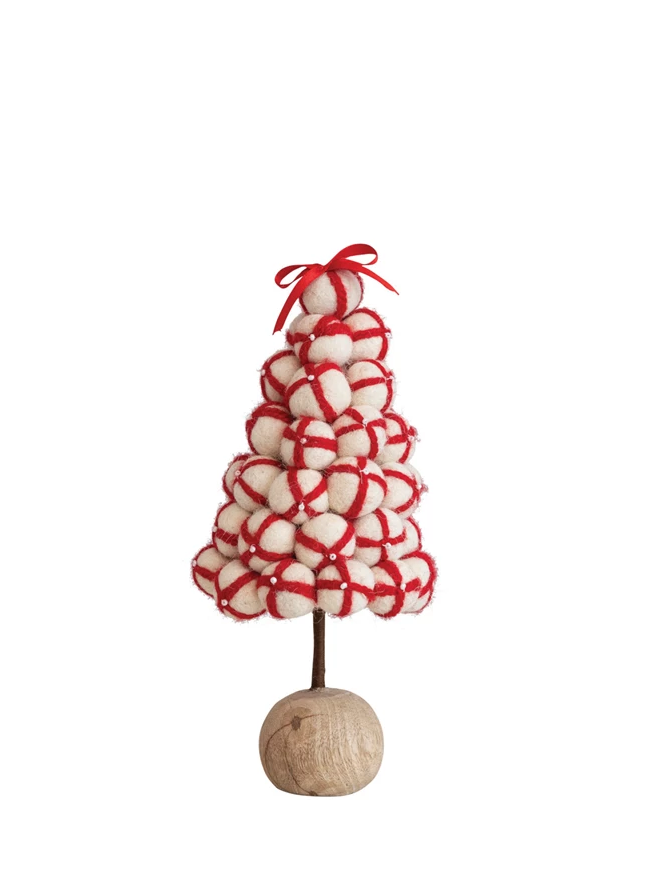 Felt Pom Pom Tree