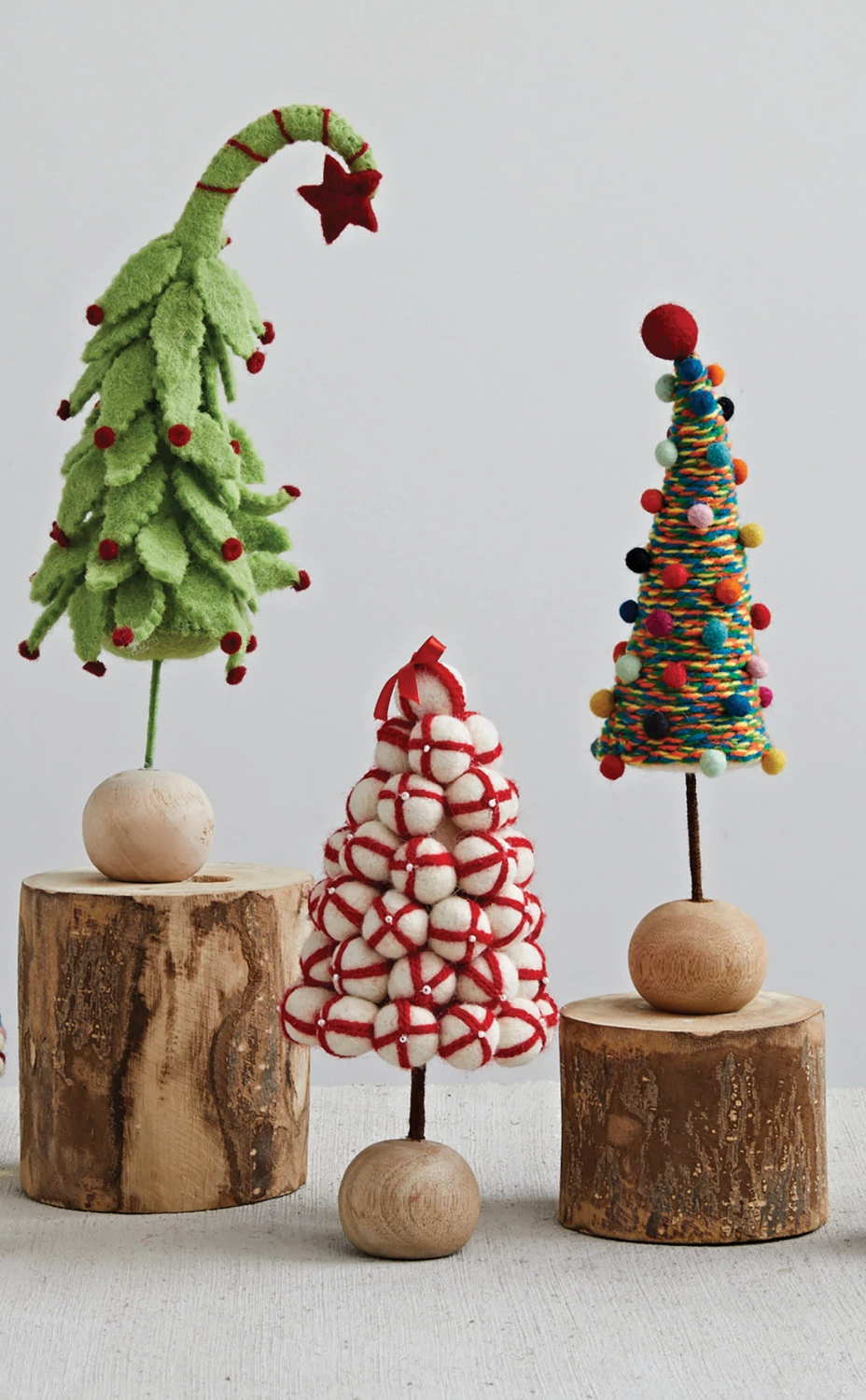 Felt Pom Pom Tree
