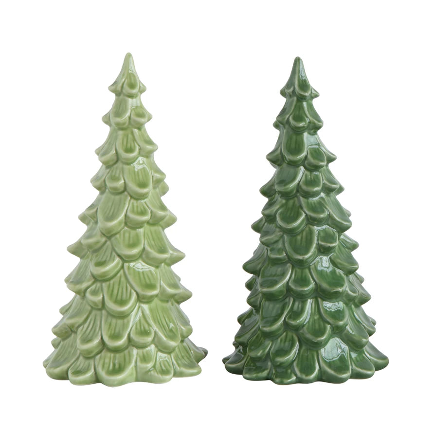 Green Ceramic Trees