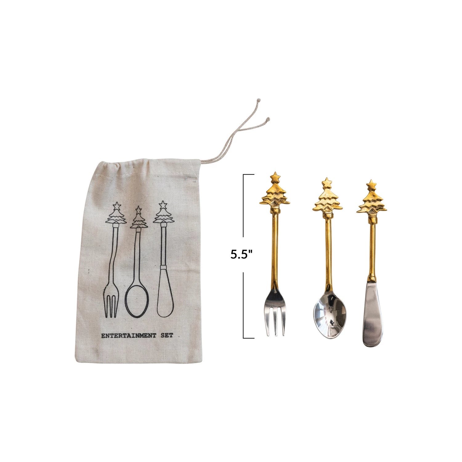 Holiday Utensil Set