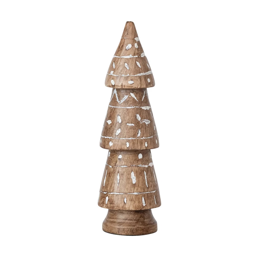 Carved Mango Wood Tree