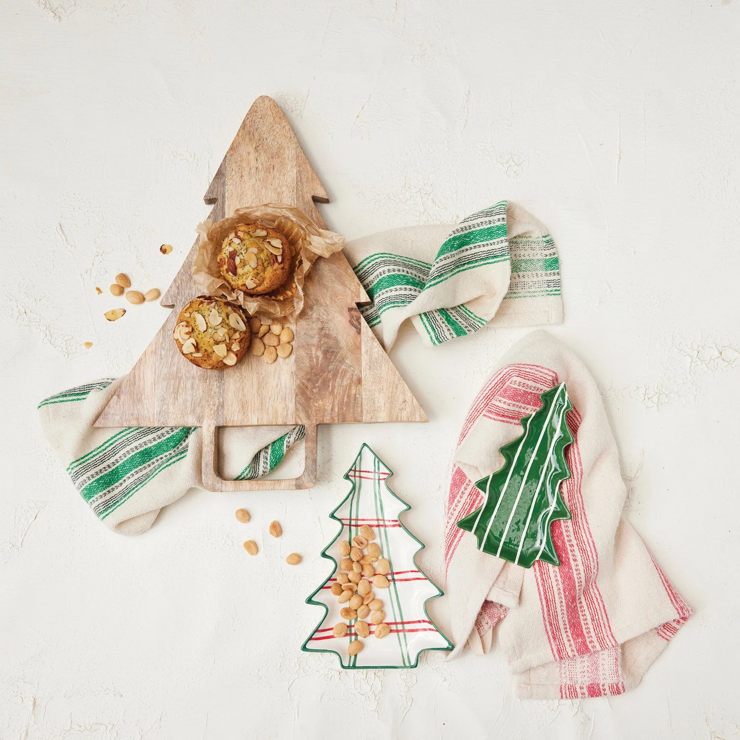 Ceramic Tree Shaped Plates