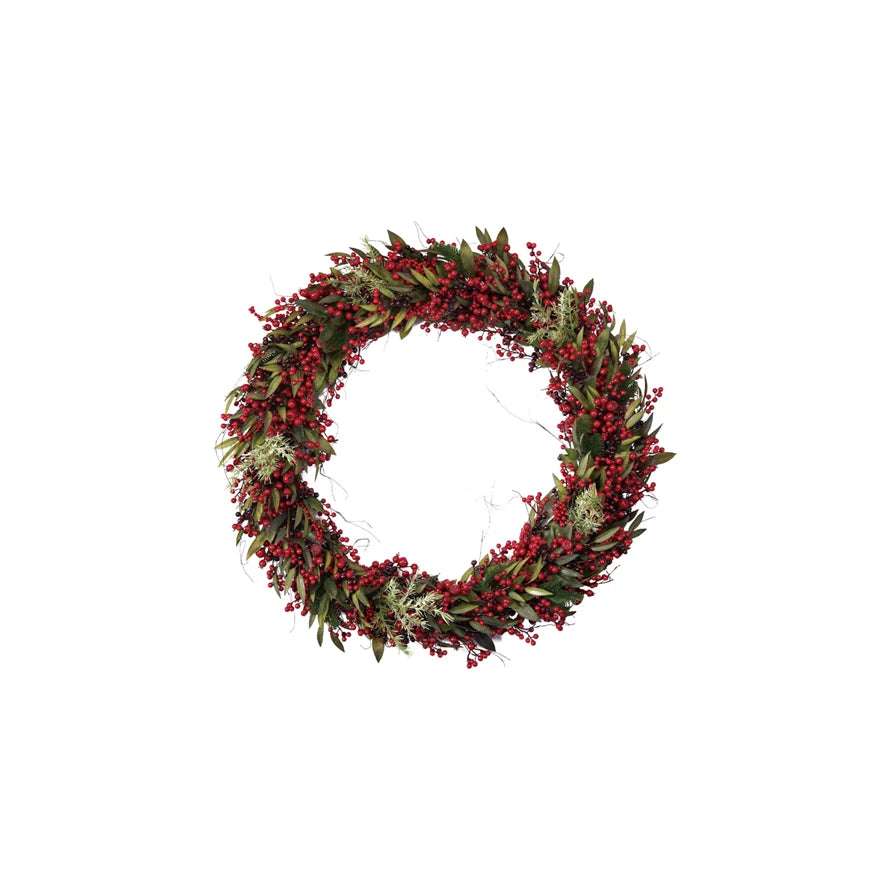 Large Spruce Berry Wreath