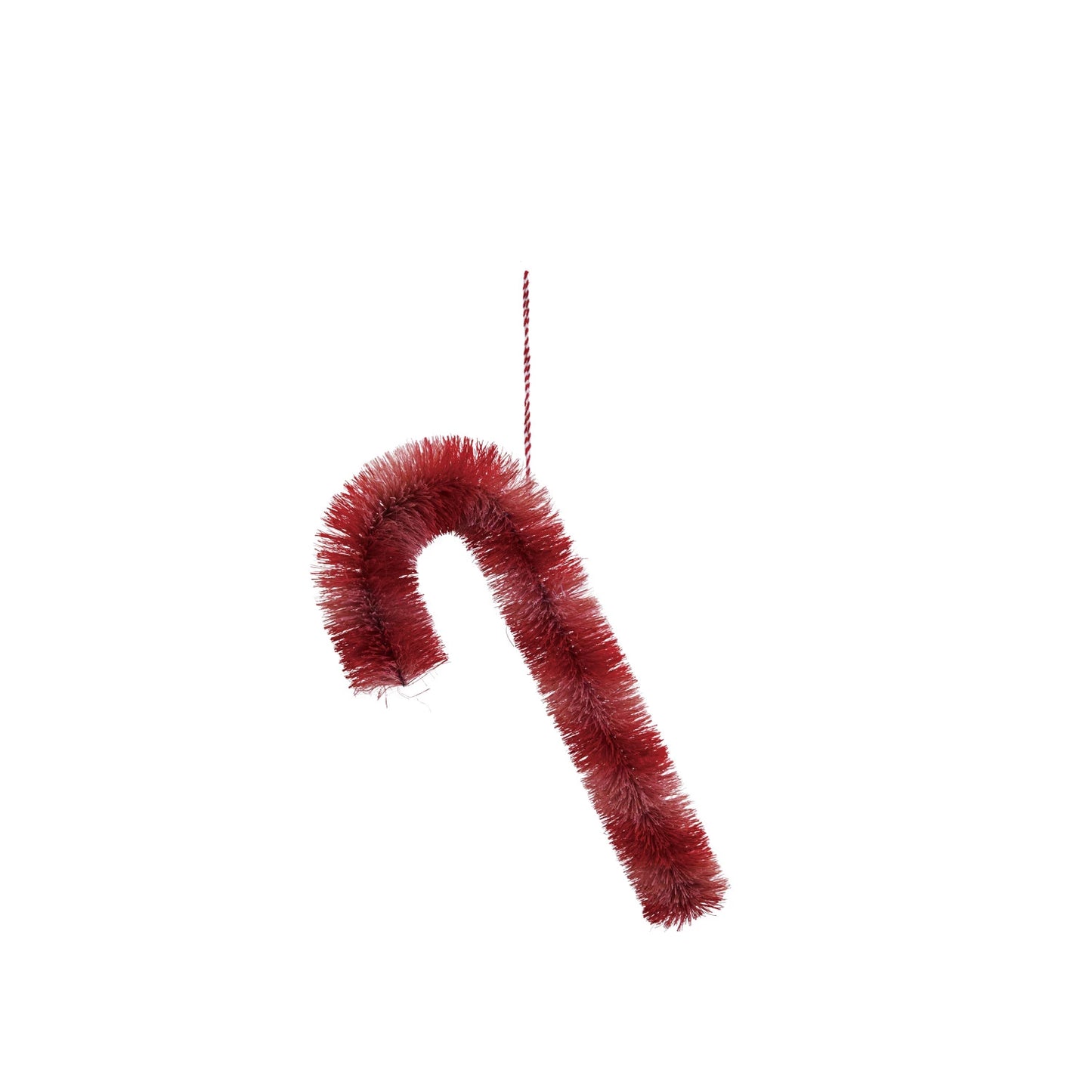 Sisal Candy Cane Ornament