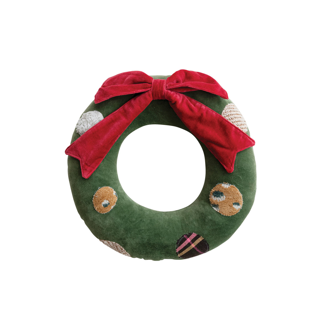 Velvet Wreath Pillow