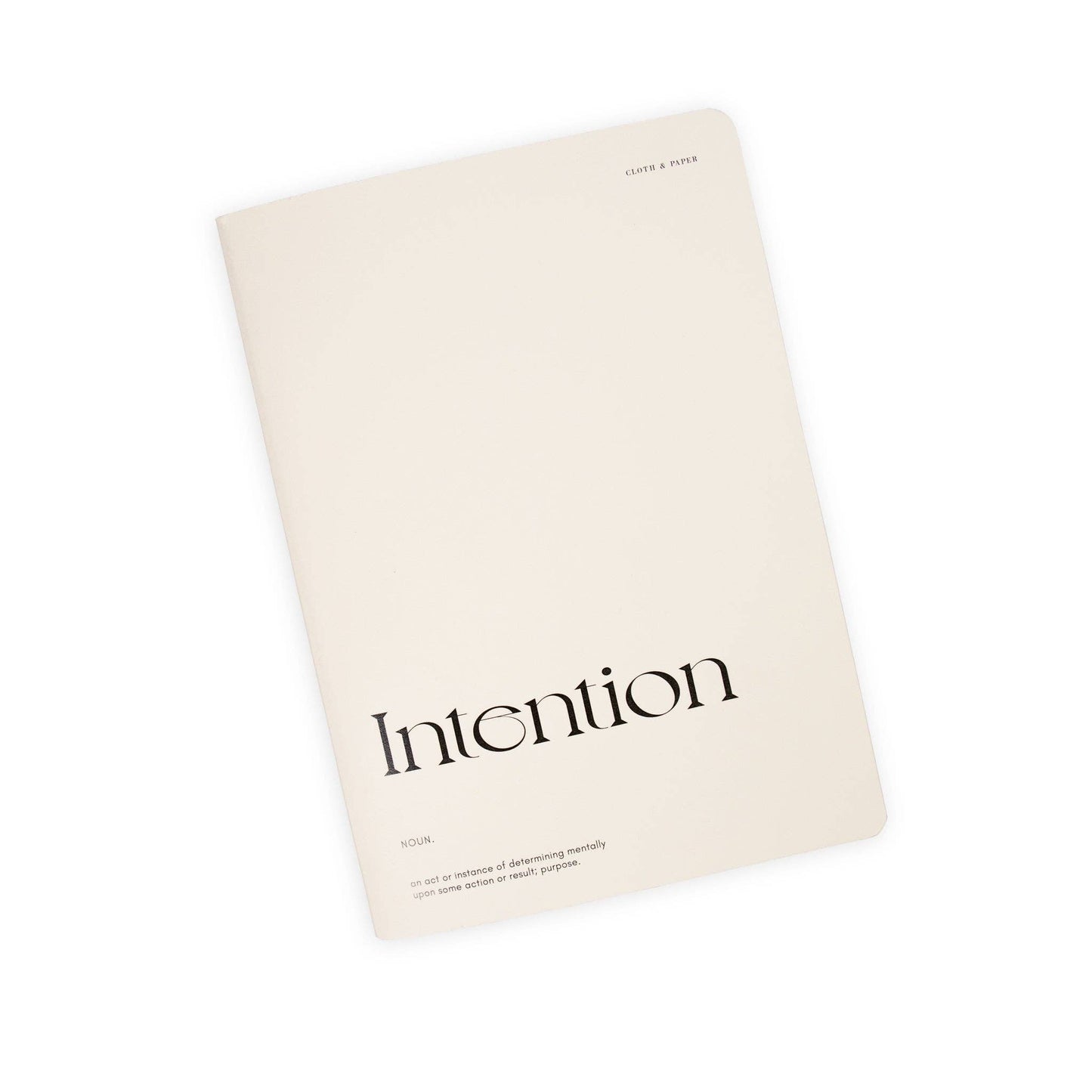 Mental Wellness Intention Journal