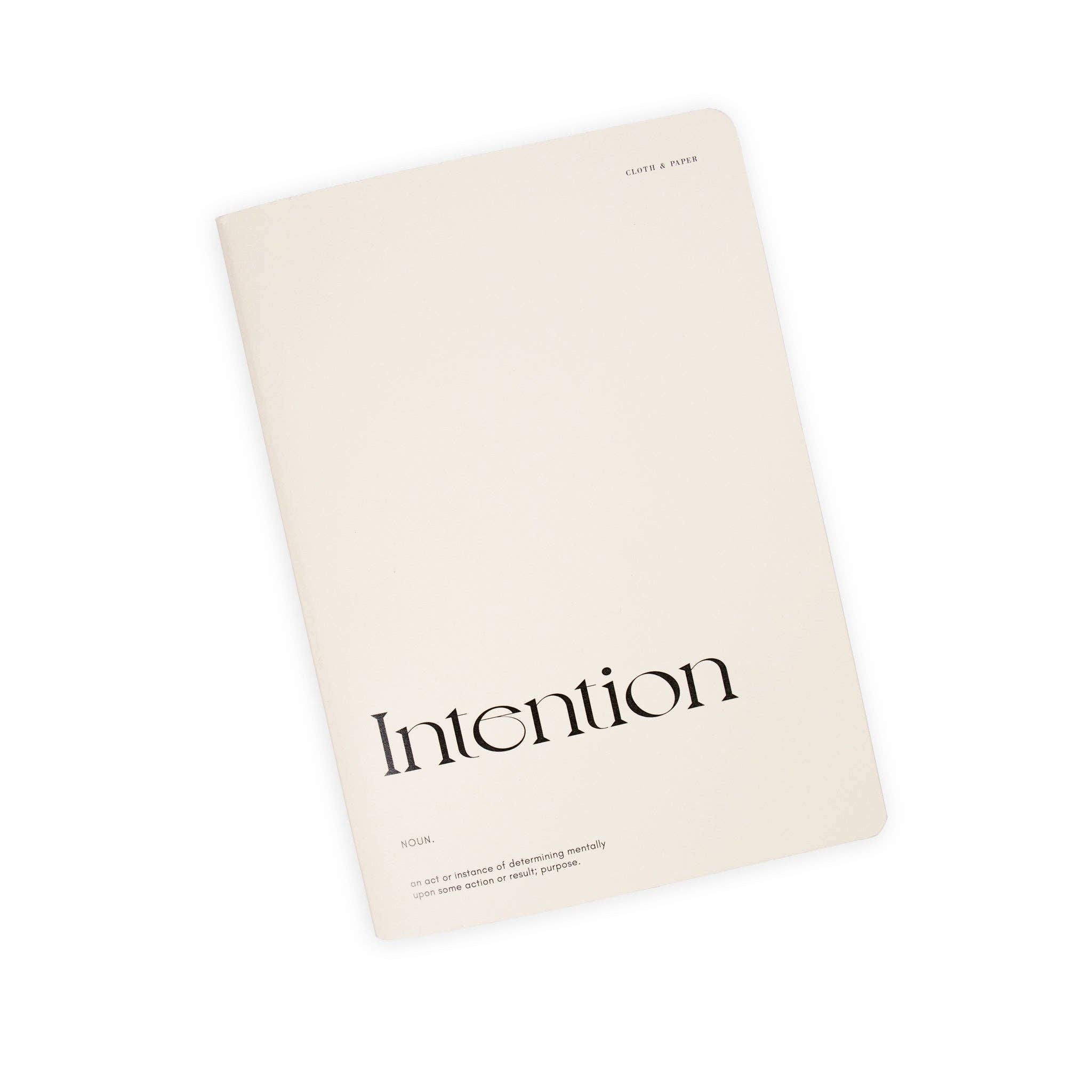 Mental Wellness Intention Journal