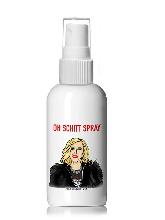 Oh Schitt Spray Hand Sanitizer - Moira Rose - 4oz Bottle