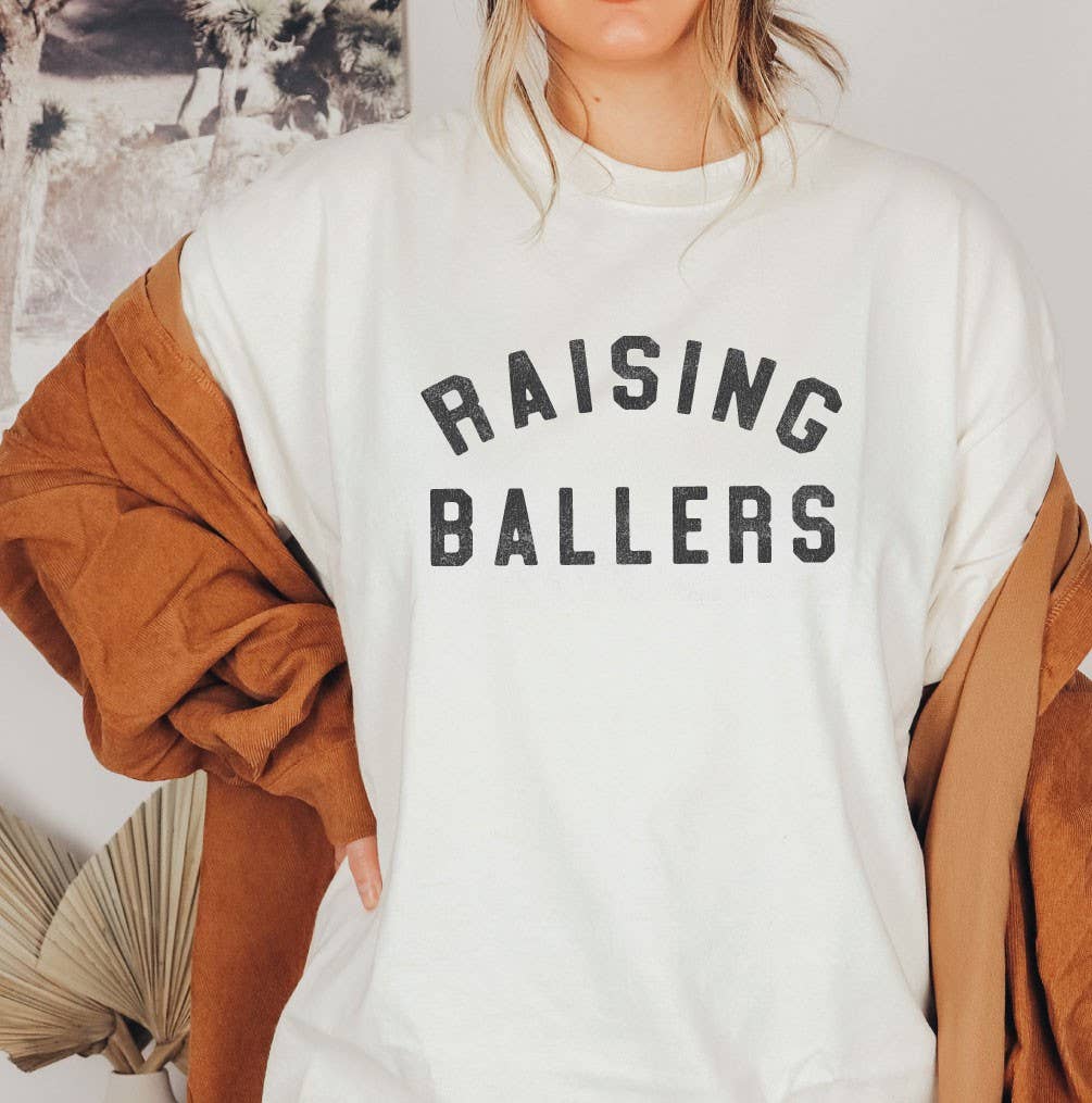 Raising Ballers Graphic Tee