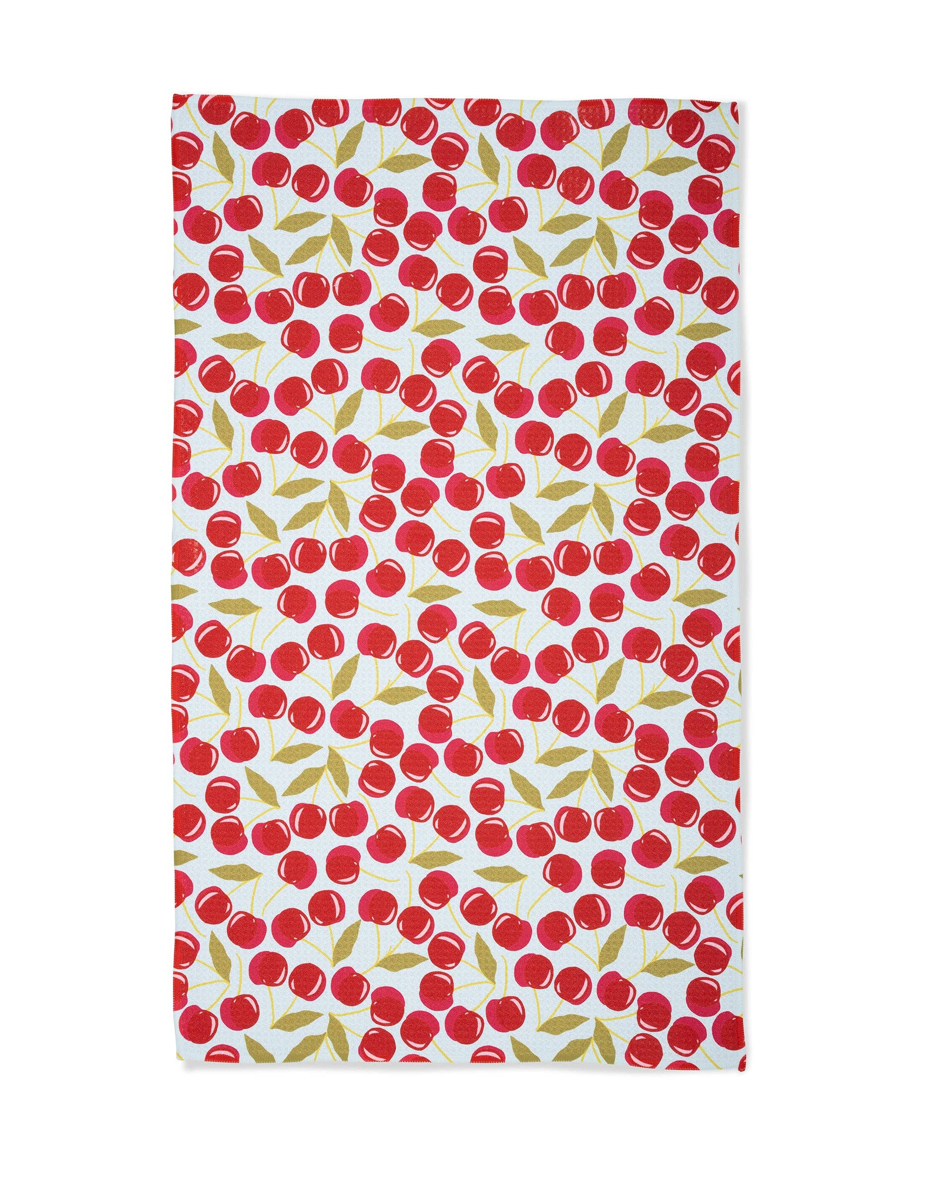 Geometry Sweet Cherry Kitchen Tea Towel