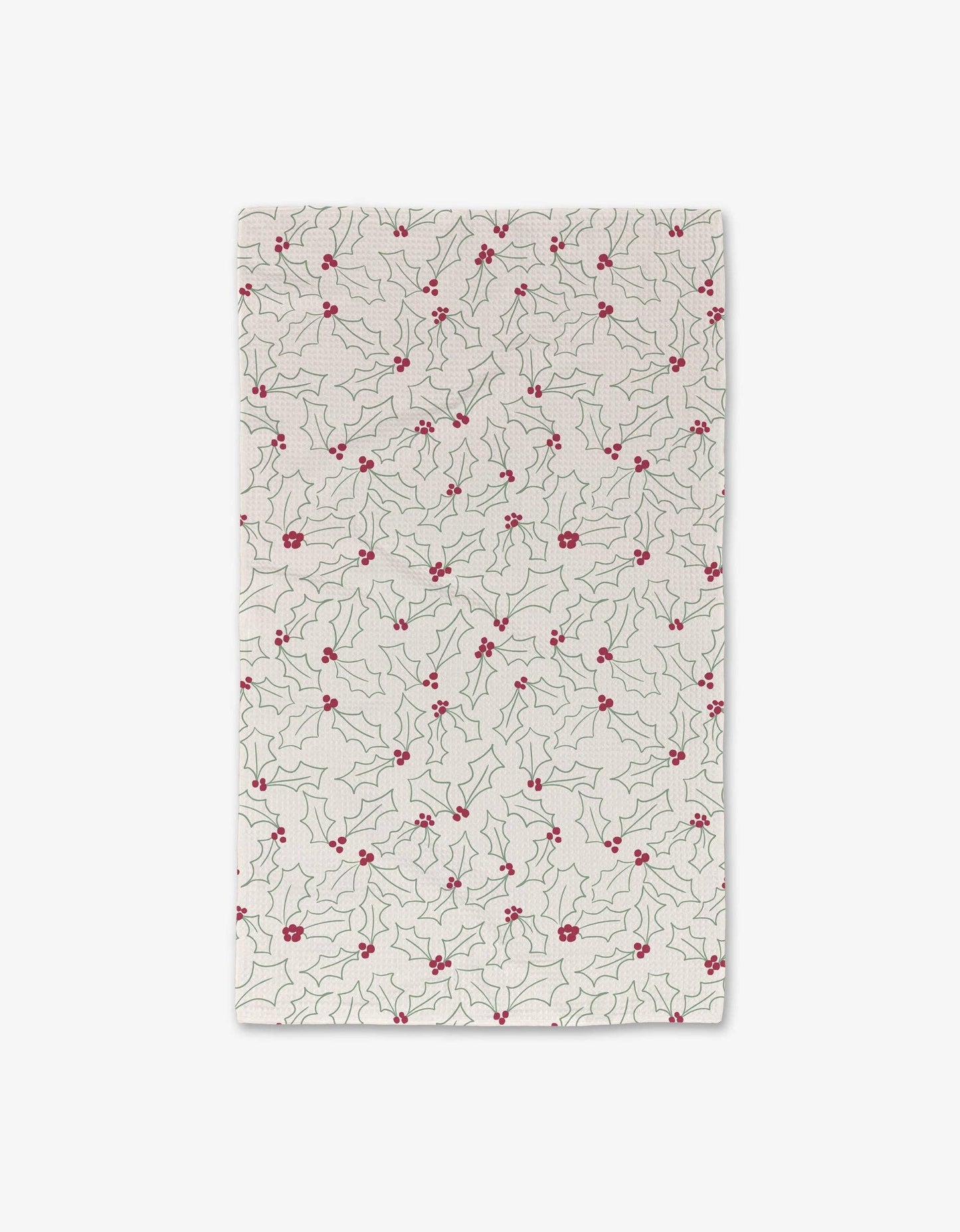 Merry Holly Luxe Hand Towel