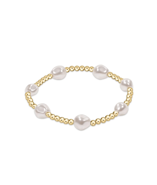 enewton Admire Pearl 3mm Gold Bracelet