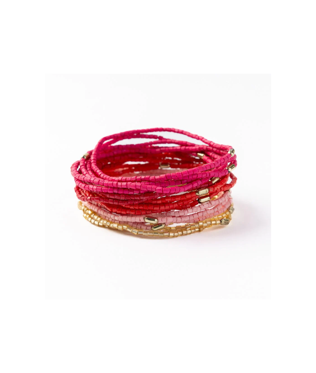 Chelsea 18 Strand Luxe Beaded Bracelet Set