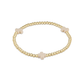 enewton Extends Signature Cross 3mm Gold Bracelet
