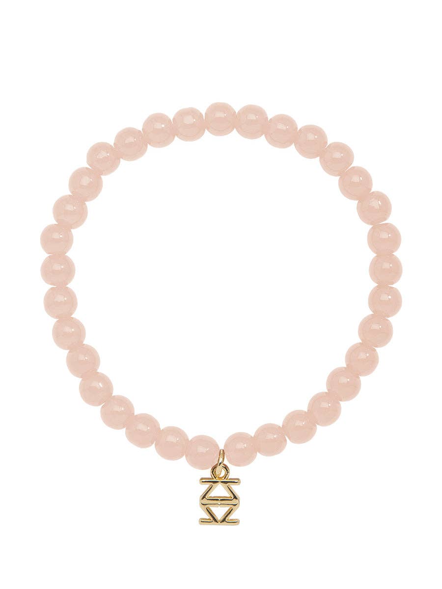Small Glass Bead Stretch Bracelet