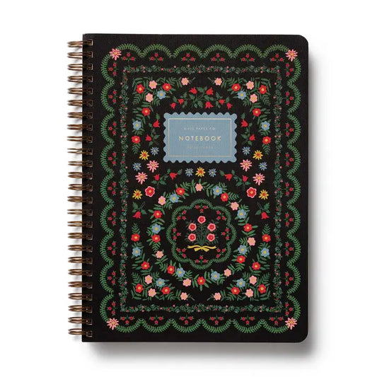 Rosette Spiral Notebook