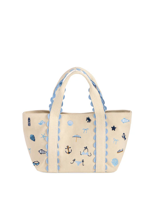 Coastal Icons Mini Tote