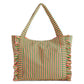 Striped Sirena Tote