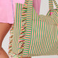 Striped Sirena Tote