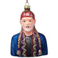 Willie Nelson Ornament