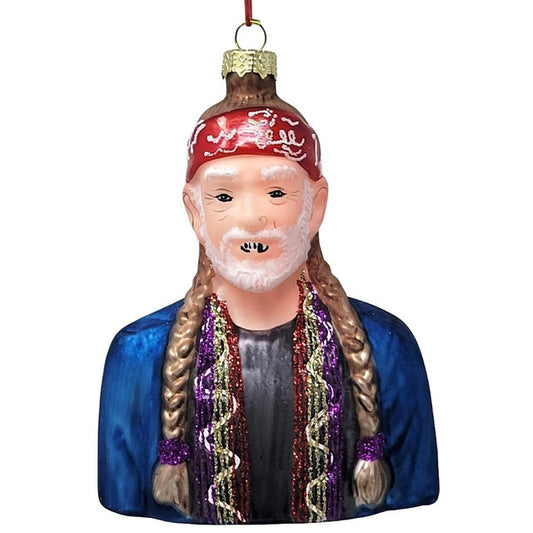 Willie Nelson Ornament
