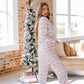 Santa Claus Striped Pajama Set