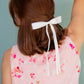 Satin Ribbon Long Bow Clip