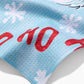 Geometry Merry Santa Claus Bar Towel