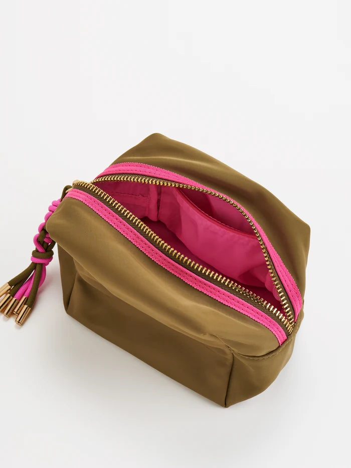 Jet Small Boxy Zip Pouch