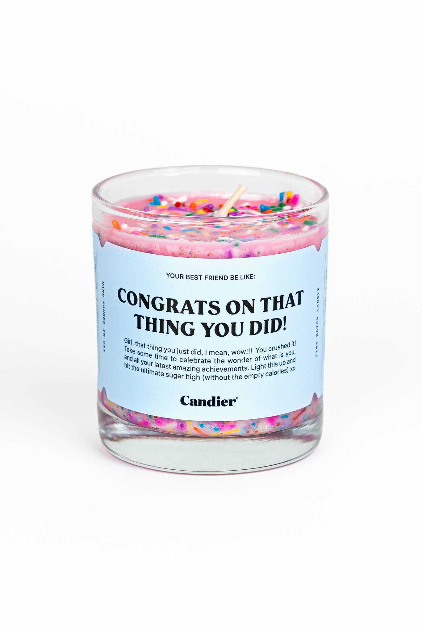 Congrats Candle