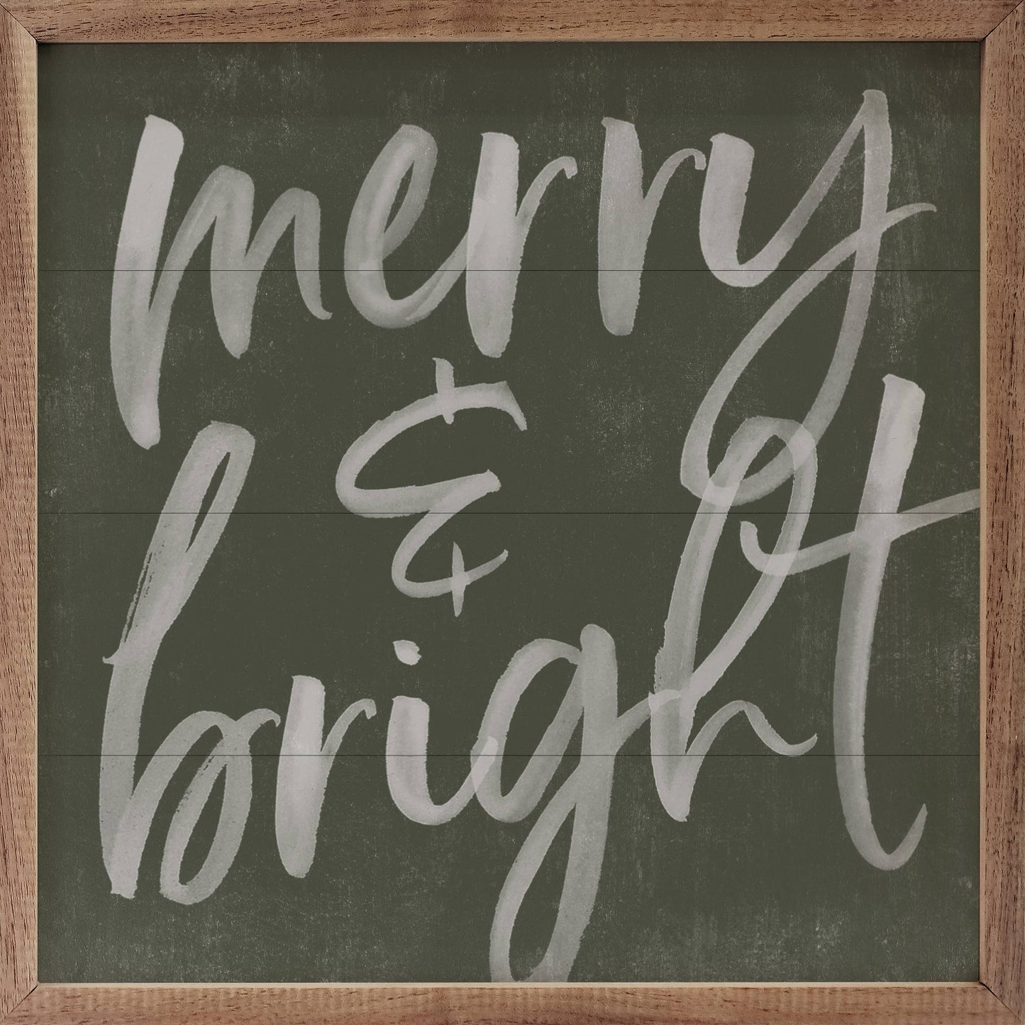 Merry And Bright Chalk Board