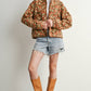 Ditsy Floral Sherpa Fleece