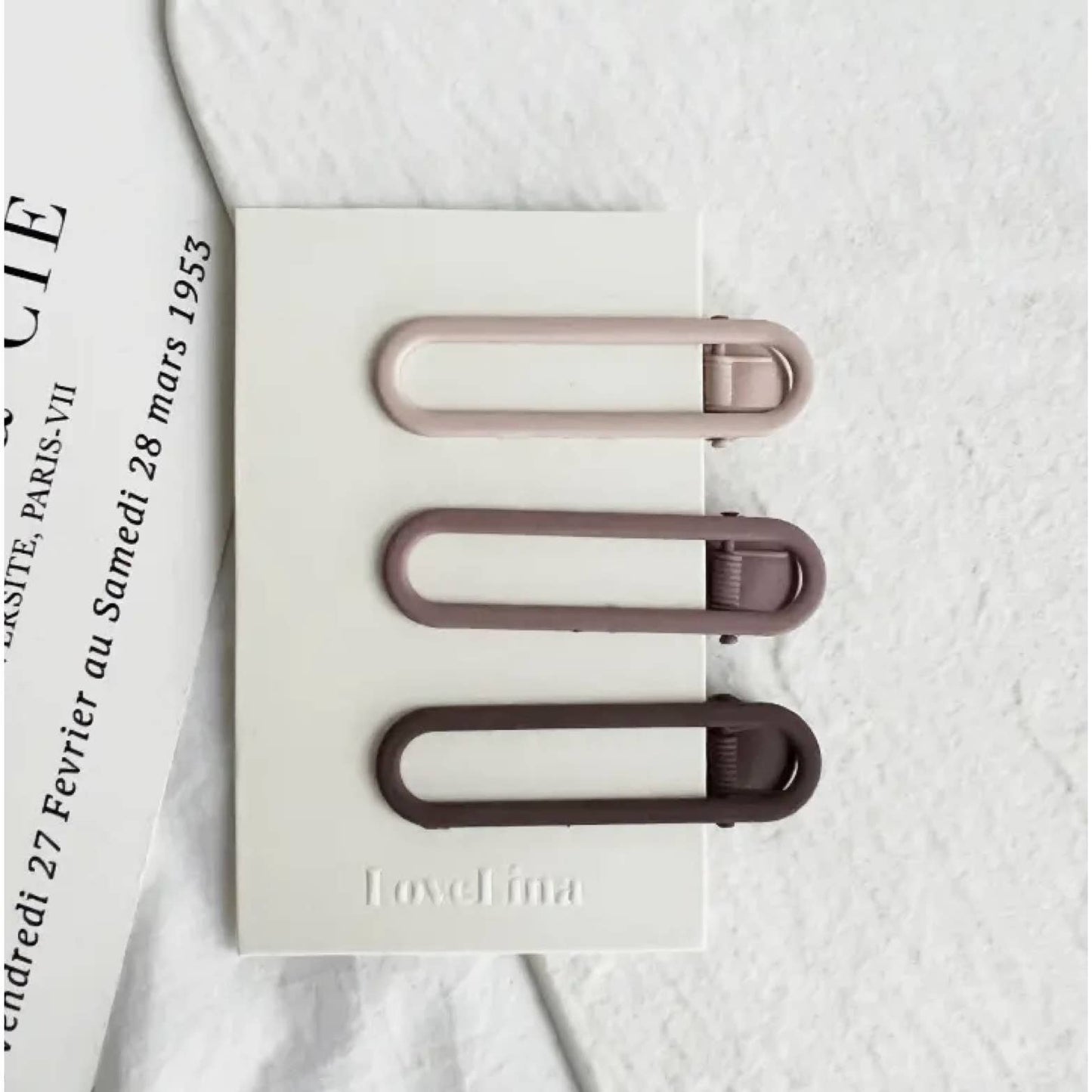 Matte Flat Clip Set