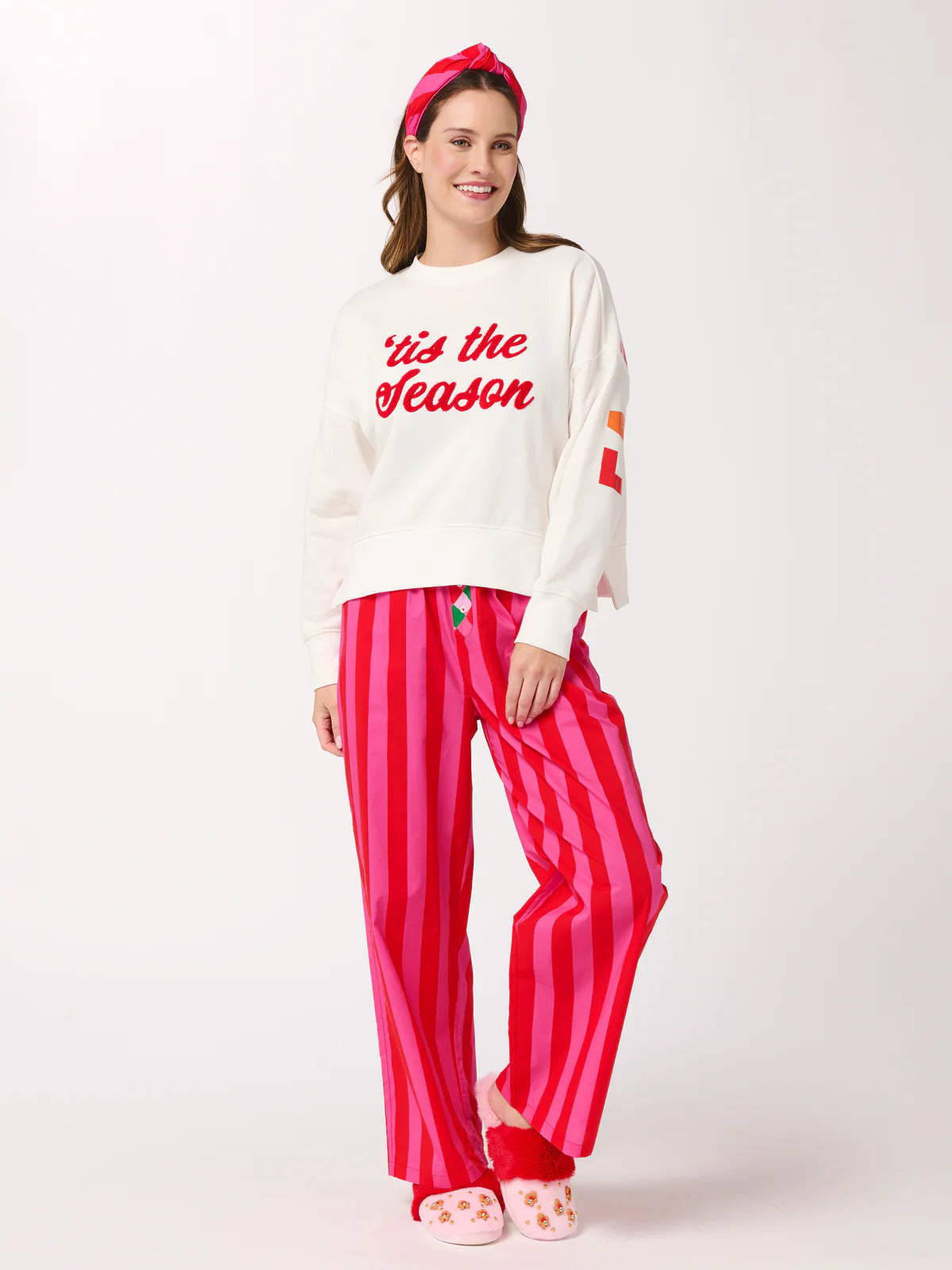 Festive Stripe Boxer Pant