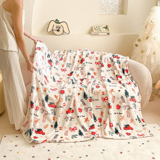 Fuzzy Christmas Throw