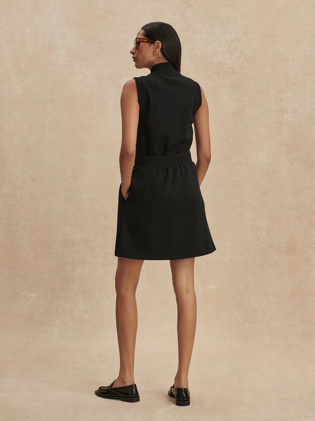 Varley Polyanna Half Zip Dress