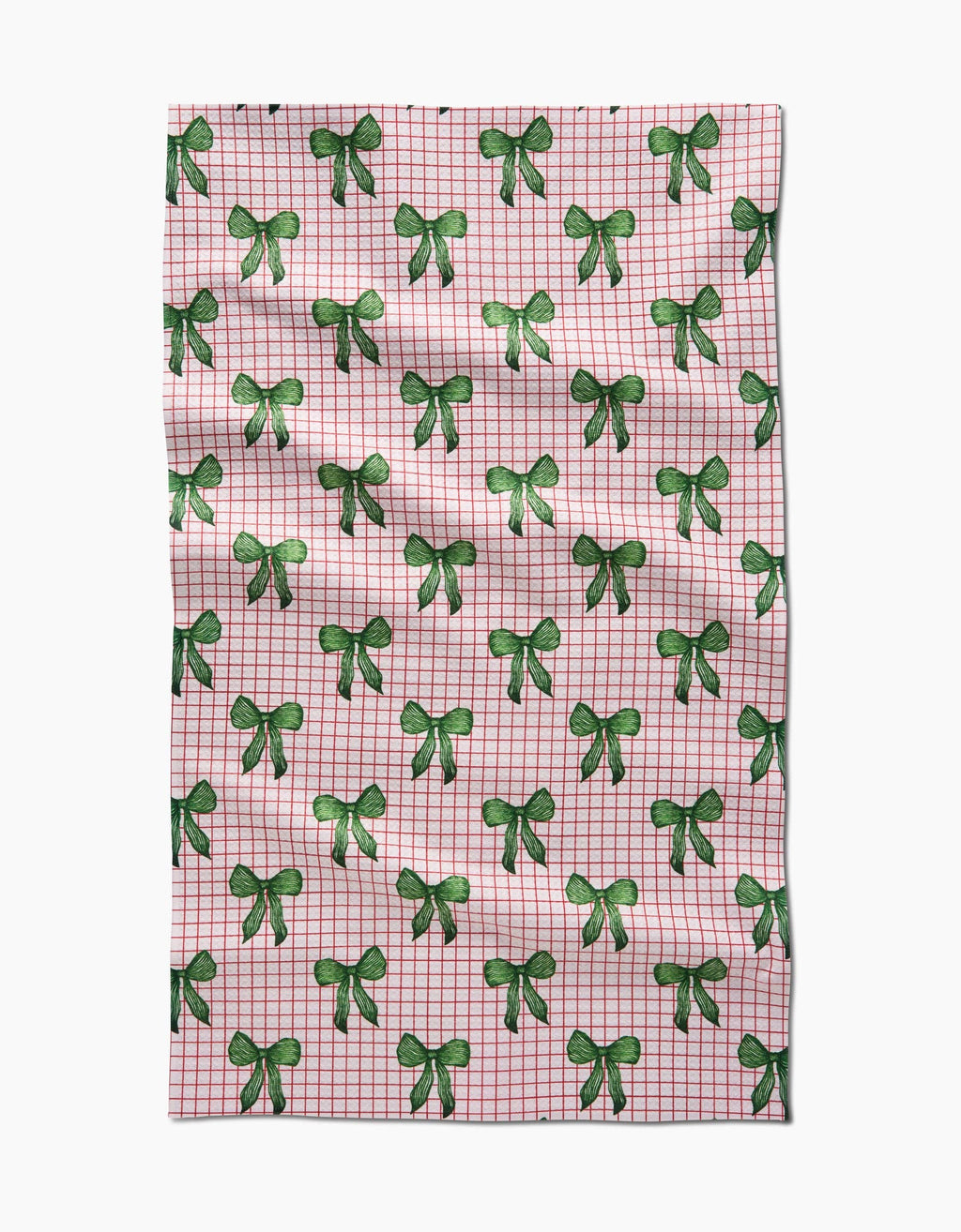 Geometry Ribbon And Cheer Tea Towel
