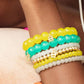 Small Glass Bead Stretch Bracelet