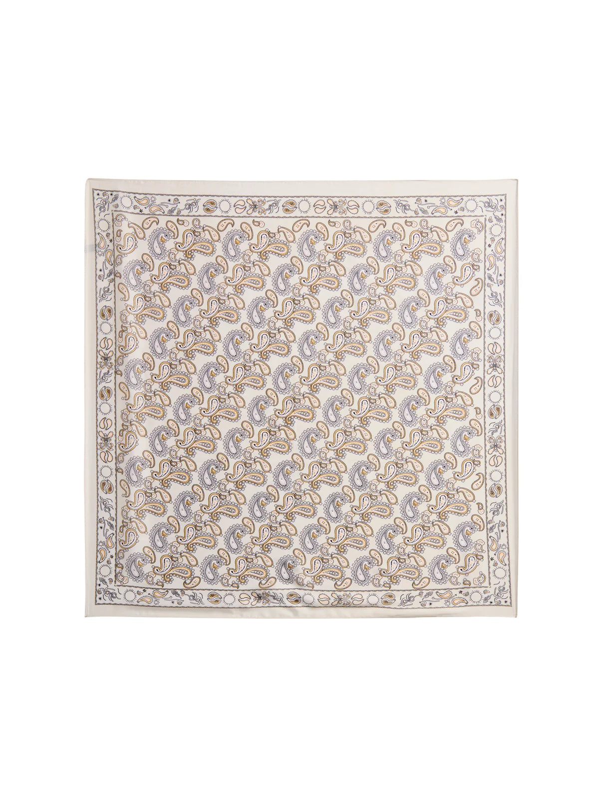Wyatt Paisley Print Scarf
