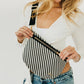 Diagonal Woven Westlyn Bum Bag